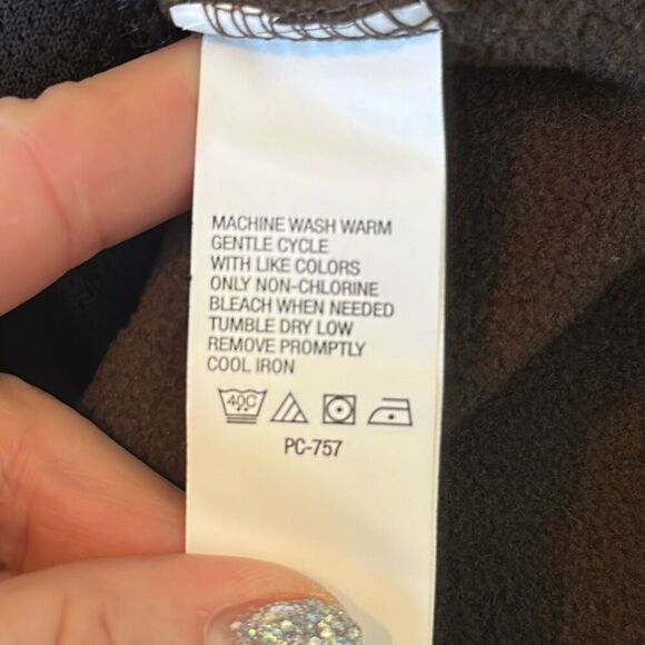 Timberland Super Deep Brow Mens Brown Fleece Vest Full Zip size XL NEW - Picture 7 of 7